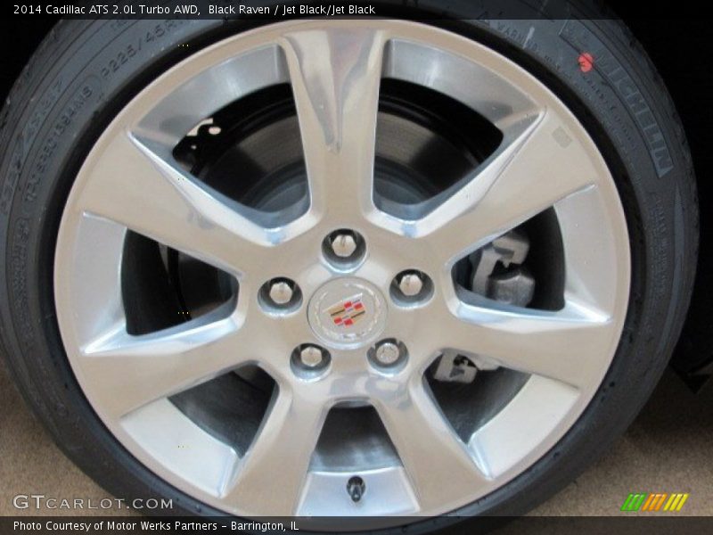 Black Raven / Jet Black/Jet Black 2014 Cadillac ATS 2.0L Turbo AWD