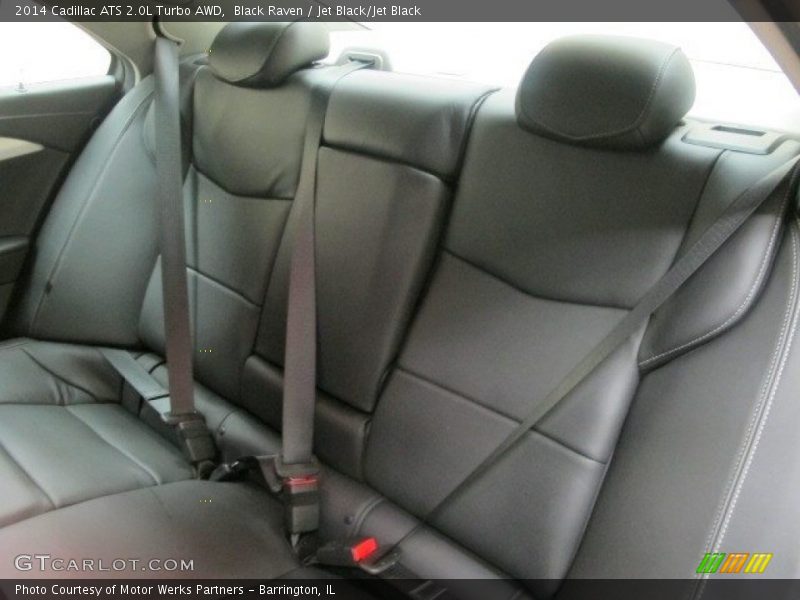 Black Raven / Jet Black/Jet Black 2014 Cadillac ATS 2.0L Turbo AWD