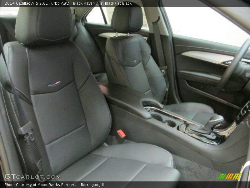 Black Raven / Jet Black/Jet Black 2014 Cadillac ATS 2.0L Turbo AWD