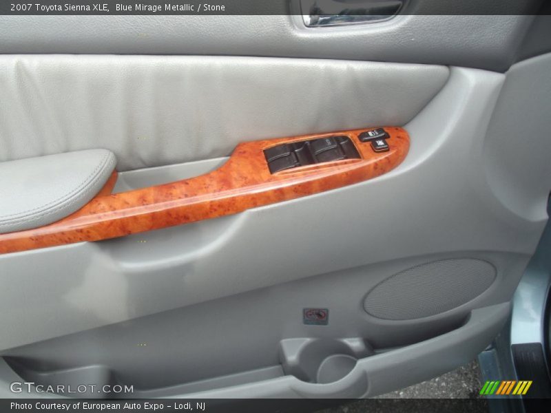 Blue Mirage Metallic / Stone 2007 Toyota Sienna XLE