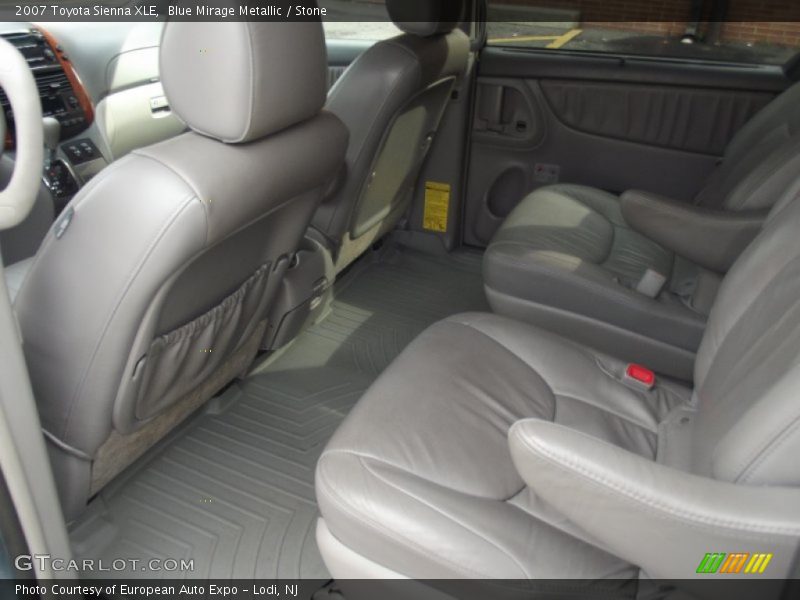 Blue Mirage Metallic / Stone 2007 Toyota Sienna XLE