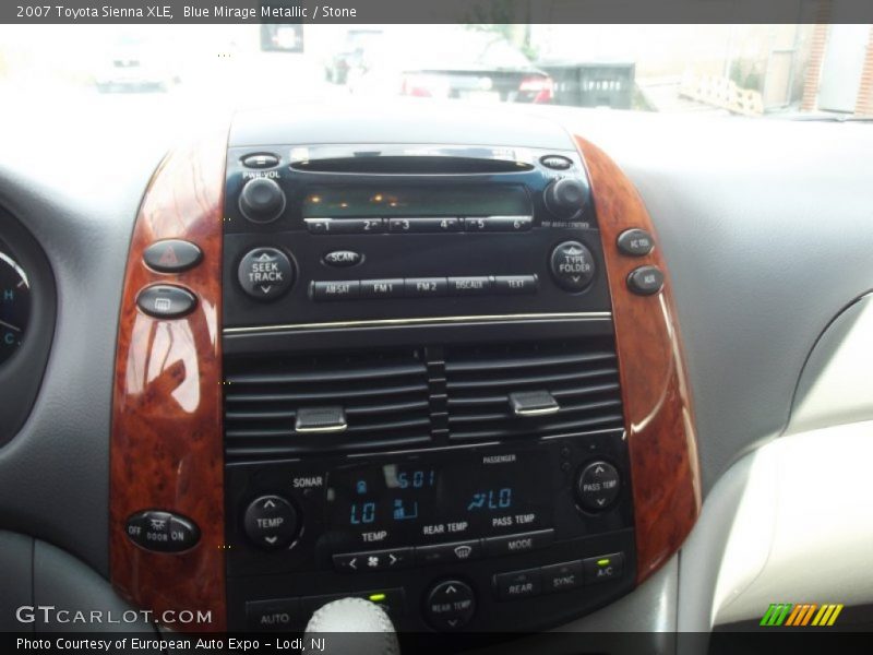 Blue Mirage Metallic / Stone 2007 Toyota Sienna XLE