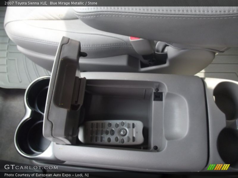 Blue Mirage Metallic / Stone 2007 Toyota Sienna XLE