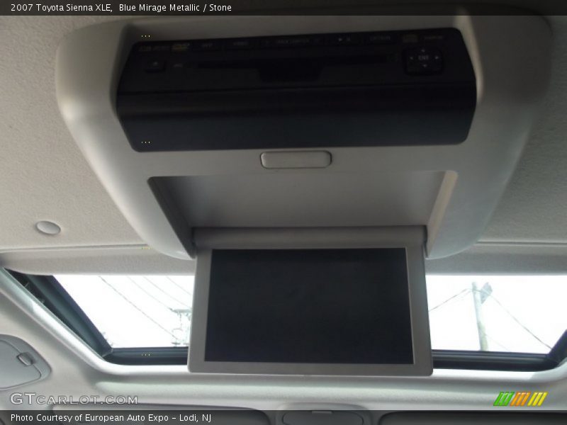Blue Mirage Metallic / Stone 2007 Toyota Sienna XLE