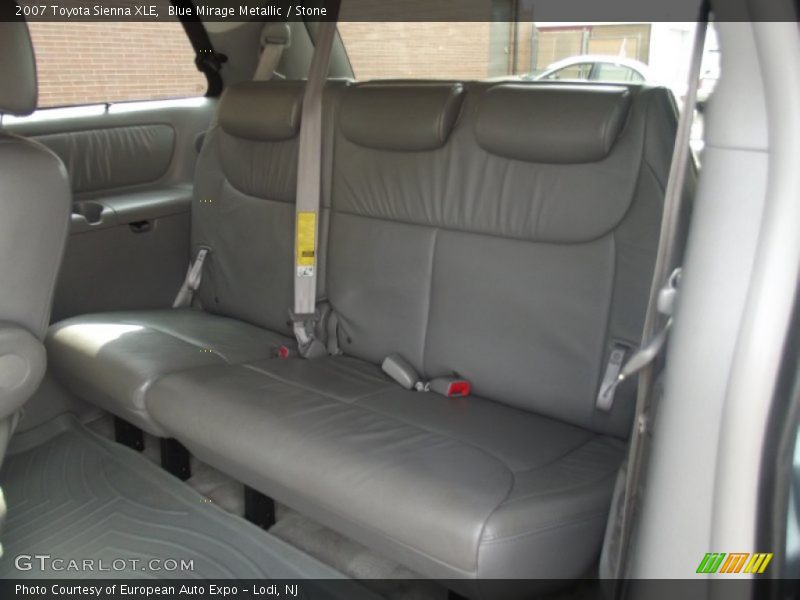 Blue Mirage Metallic / Stone 2007 Toyota Sienna XLE