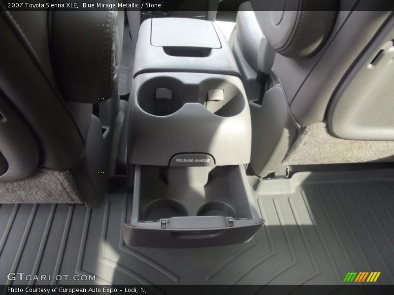 Blue Mirage Metallic / Stone 2007 Toyota Sienna XLE