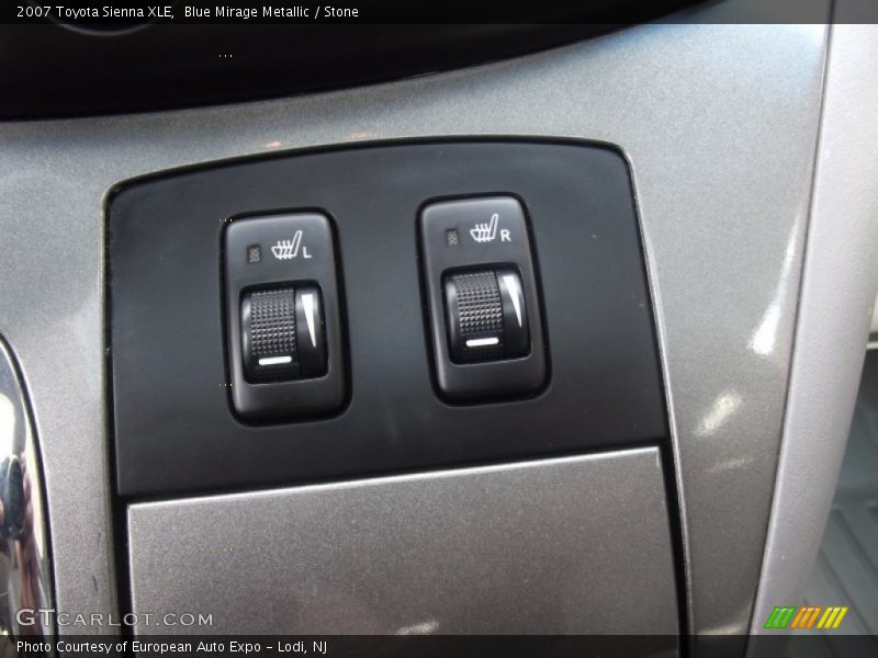 Blue Mirage Metallic / Stone 2007 Toyota Sienna XLE