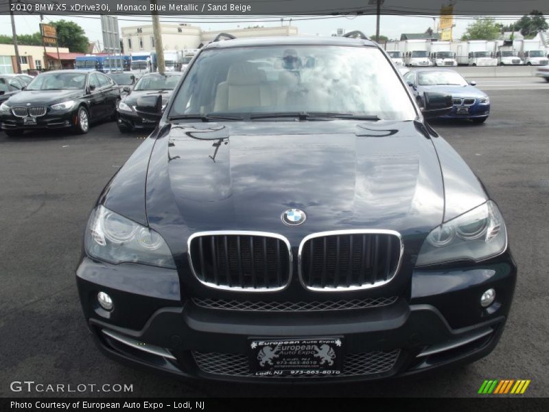 Monaco Blue Metallic / Sand Beige 2010 BMW X5 xDrive30i