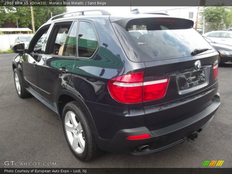 Monaco Blue Metallic / Sand Beige 2010 BMW X5 xDrive30i