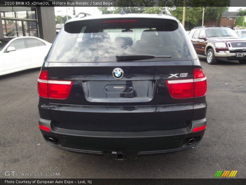 Monaco Blue Metallic / Sand Beige 2010 BMW X5 xDrive30i