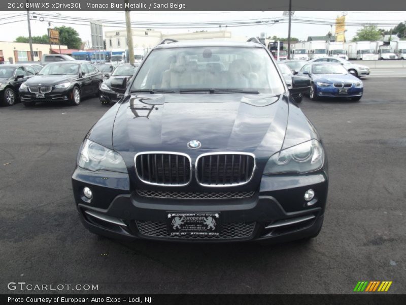 Monaco Blue Metallic / Sand Beige 2010 BMW X5 xDrive30i