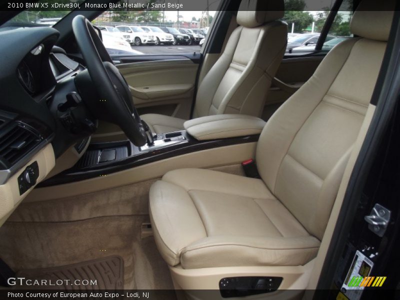 Monaco Blue Metallic / Sand Beige 2010 BMW X5 xDrive30i