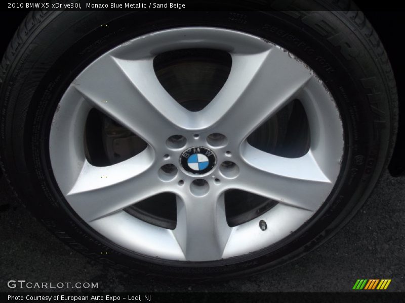 Monaco Blue Metallic / Sand Beige 2010 BMW X5 xDrive30i