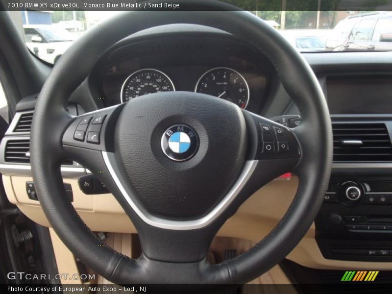 Monaco Blue Metallic / Sand Beige 2010 BMW X5 xDrive30i