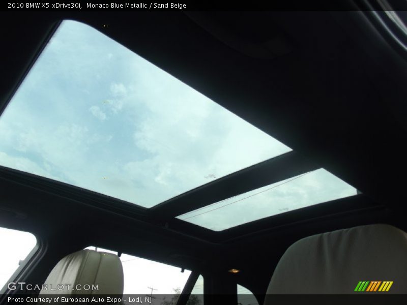 Monaco Blue Metallic / Sand Beige 2010 BMW X5 xDrive30i