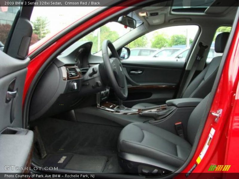 Crimson Red / Black 2009 BMW 3 Series 328xi Sedan