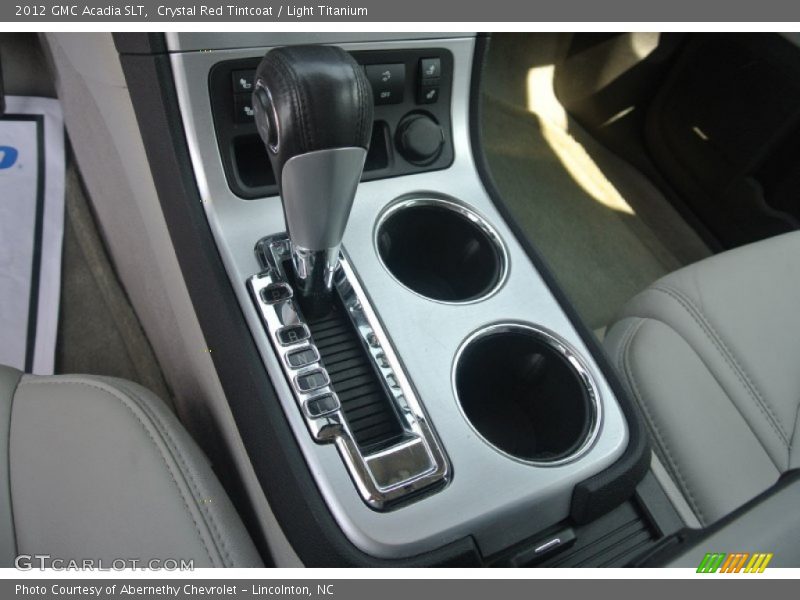 Crystal Red Tintcoat / Light Titanium 2012 GMC Acadia SLT