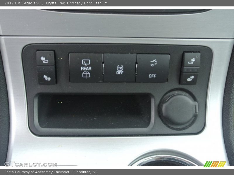 Crystal Red Tintcoat / Light Titanium 2012 GMC Acadia SLT