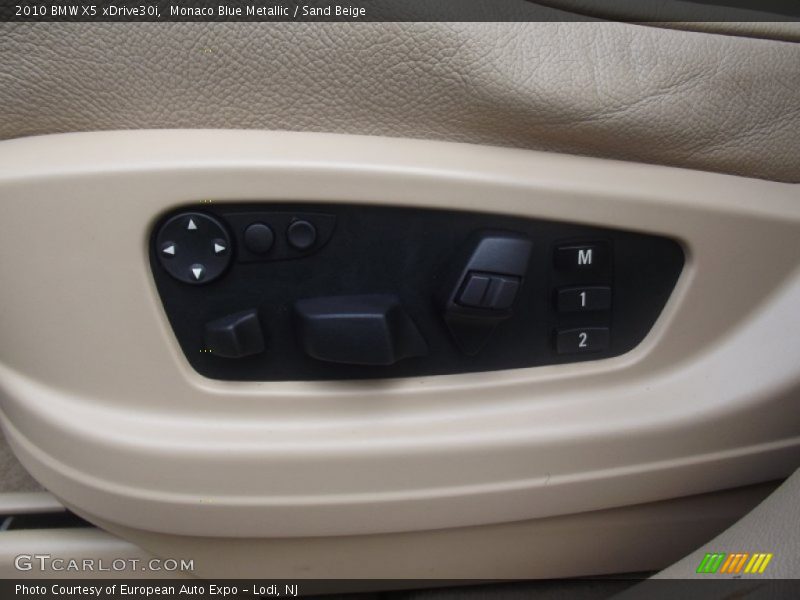 Monaco Blue Metallic / Sand Beige 2010 BMW X5 xDrive30i