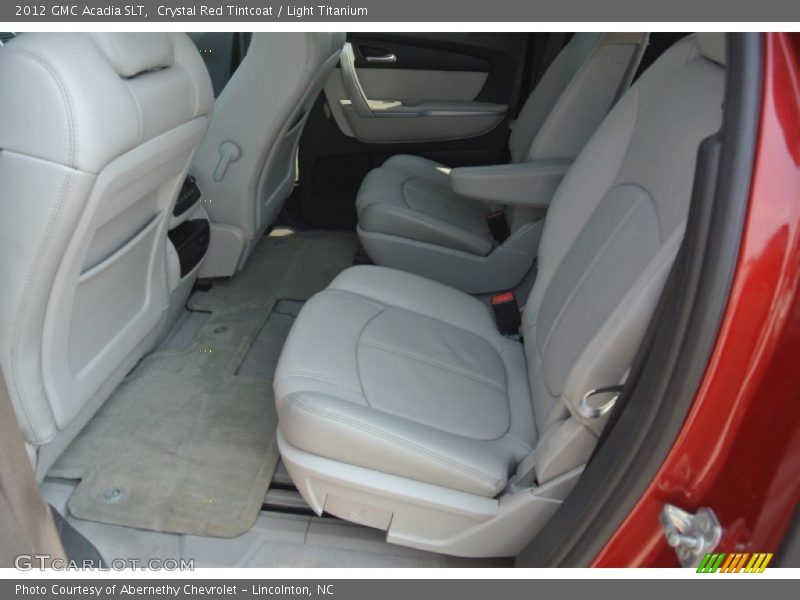 Crystal Red Tintcoat / Light Titanium 2012 GMC Acadia SLT