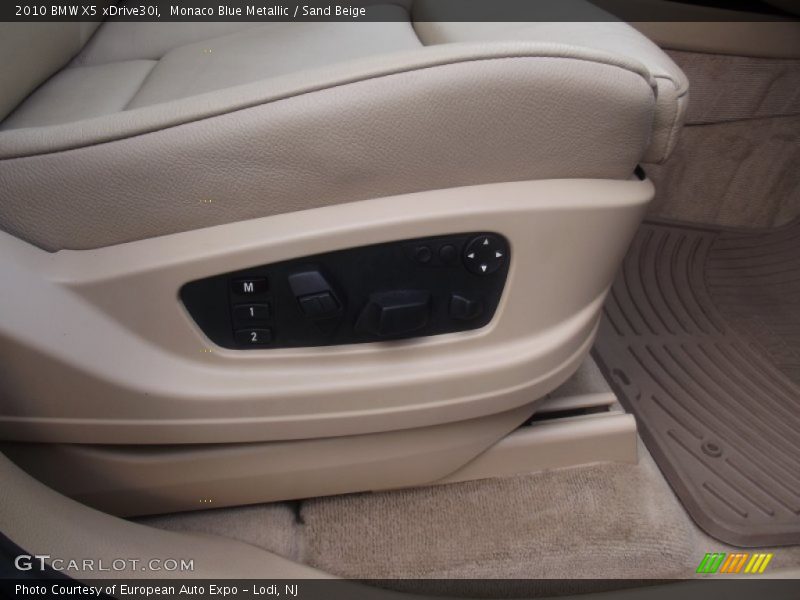 Monaco Blue Metallic / Sand Beige 2010 BMW X5 xDrive30i