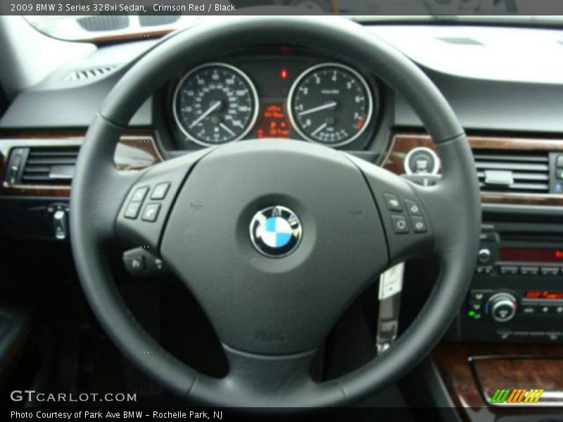 Crimson Red / Black 2009 BMW 3 Series 328xi Sedan