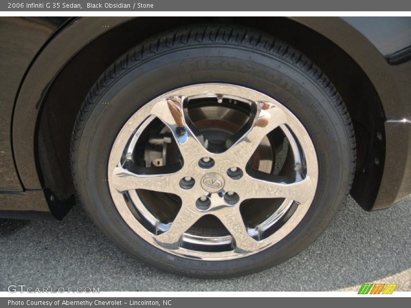 Black Obsidian / Stone 2006 Infiniti G 35 Sedan
