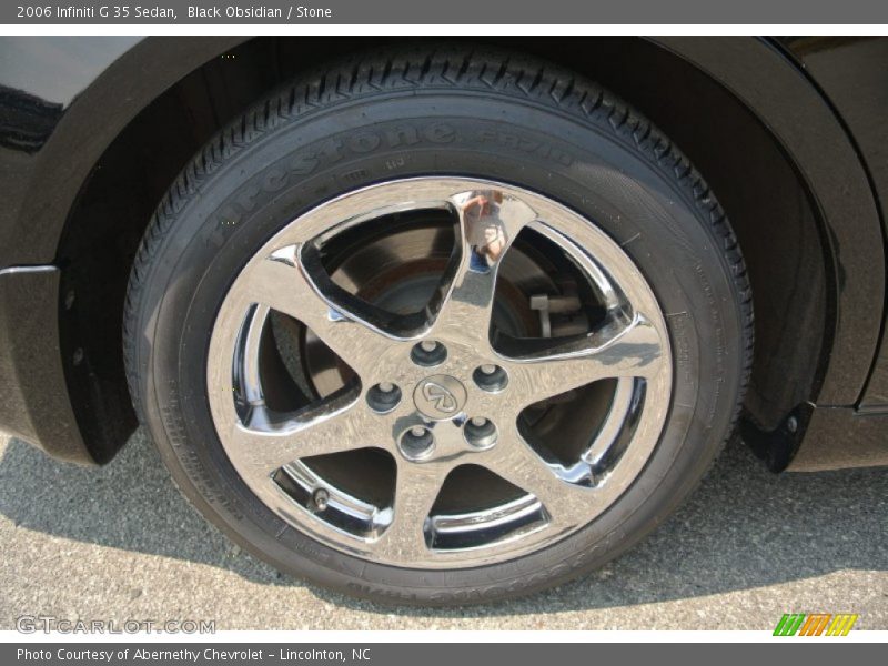 Black Obsidian / Stone 2006 Infiniti G 35 Sedan