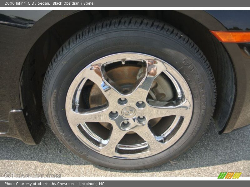 Black Obsidian / Stone 2006 Infiniti G 35 Sedan
