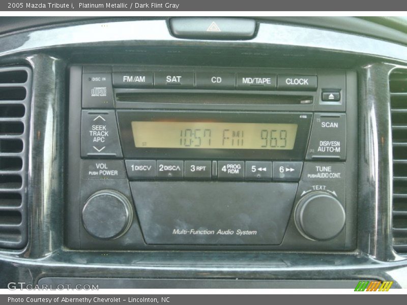 Platinum Metallic / Dark Flint Gray 2005 Mazda Tribute i
