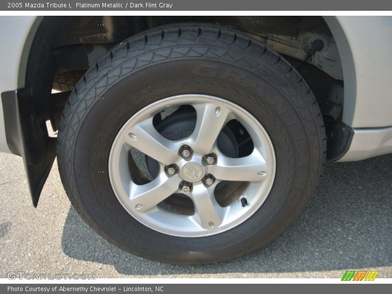 Platinum Metallic / Dark Flint Gray 2005 Mazda Tribute i