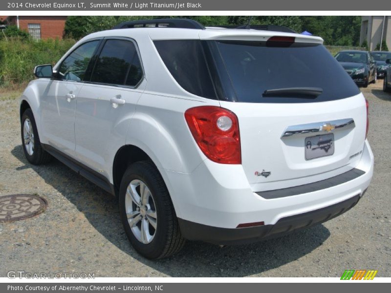 Summit White / Light Titanium/Jet Black 2014 Chevrolet Equinox LT