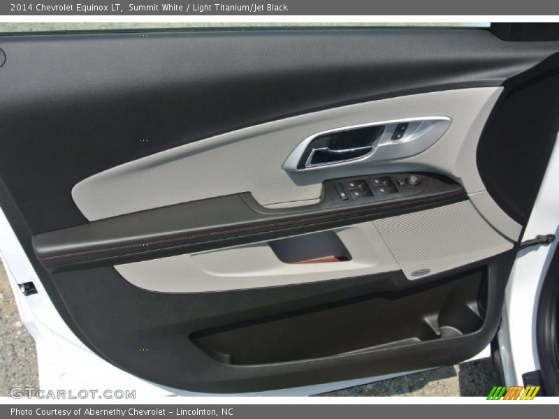 Summit White / Light Titanium/Jet Black 2014 Chevrolet Equinox LT