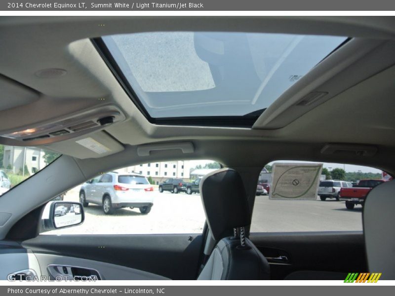 Summit White / Light Titanium/Jet Black 2014 Chevrolet Equinox LT