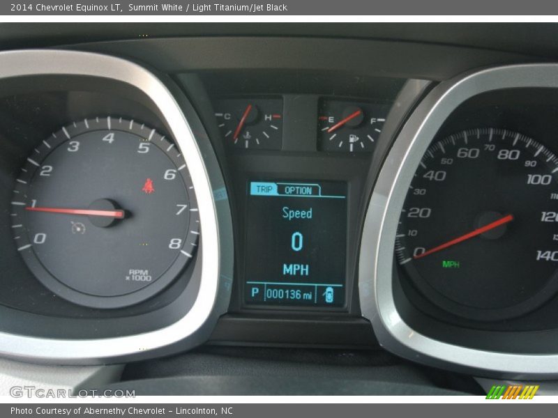 Summit White / Light Titanium/Jet Black 2014 Chevrolet Equinox LT