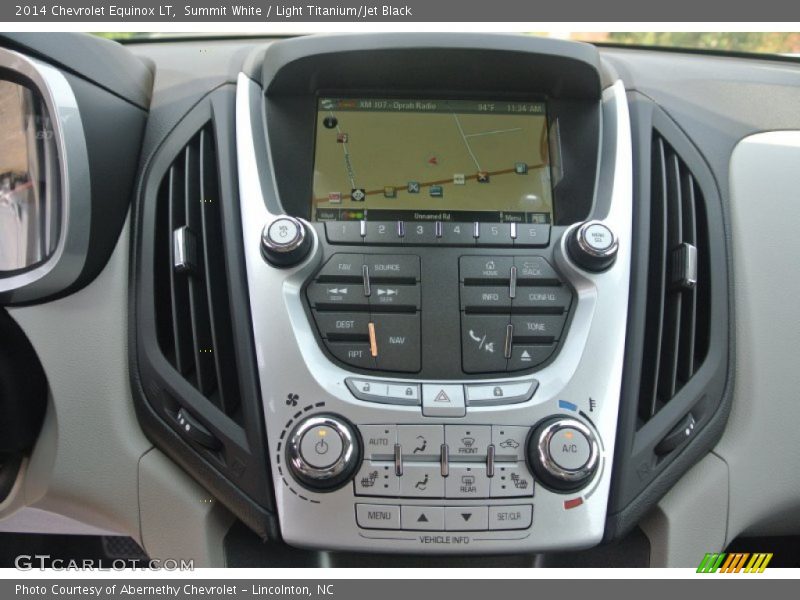 Summit White / Light Titanium/Jet Black 2014 Chevrolet Equinox LT