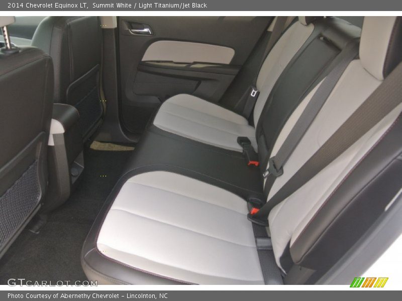 Summit White / Light Titanium/Jet Black 2014 Chevrolet Equinox LT