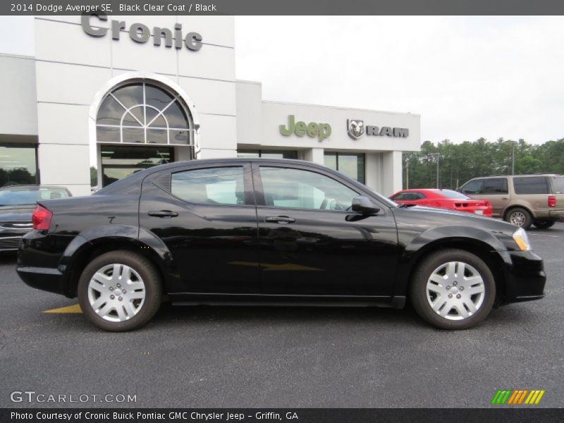 Black Clear Coat / Black 2014 Dodge Avenger SE