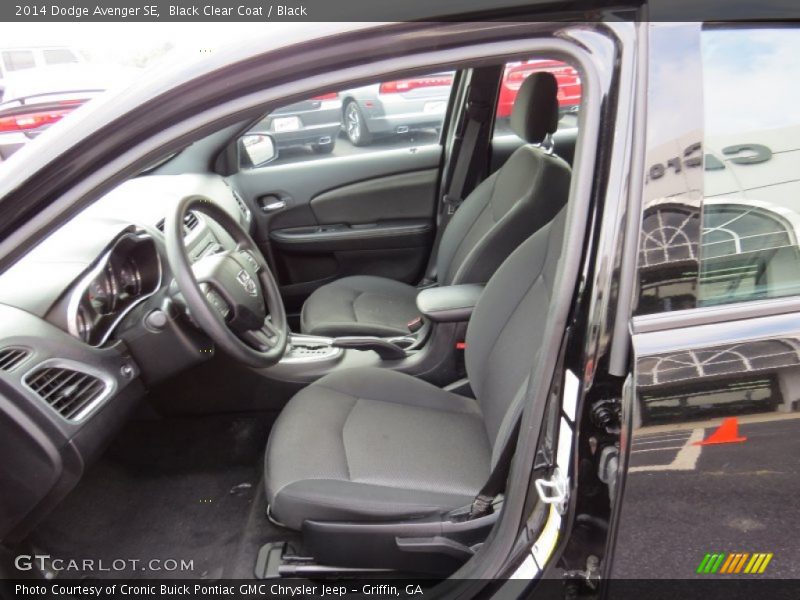 Black Clear Coat / Black 2014 Dodge Avenger SE