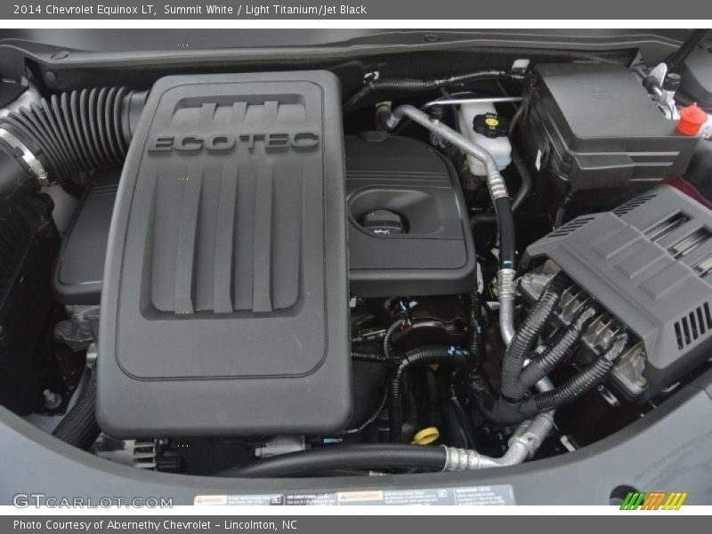 Summit White / Light Titanium/Jet Black 2014 Chevrolet Equinox LT