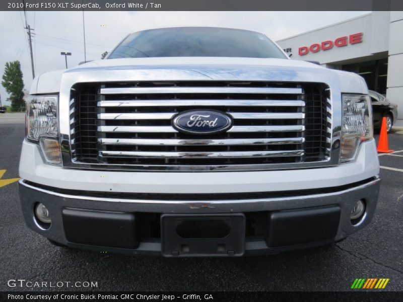 Oxford White / Tan 2010 Ford F150 XLT SuperCab