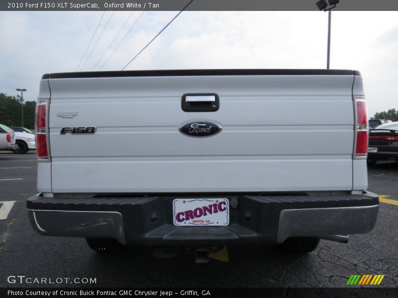 Oxford White / Tan 2010 Ford F150 XLT SuperCab