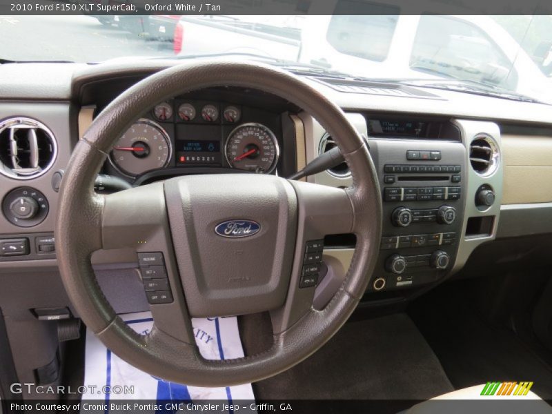Oxford White / Tan 2010 Ford F150 XLT SuperCab