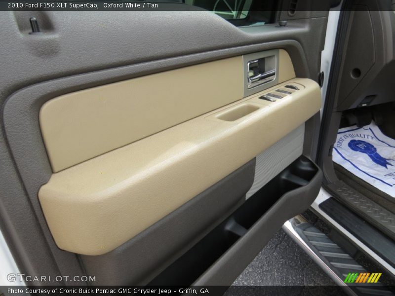 Oxford White / Tan 2010 Ford F150 XLT SuperCab