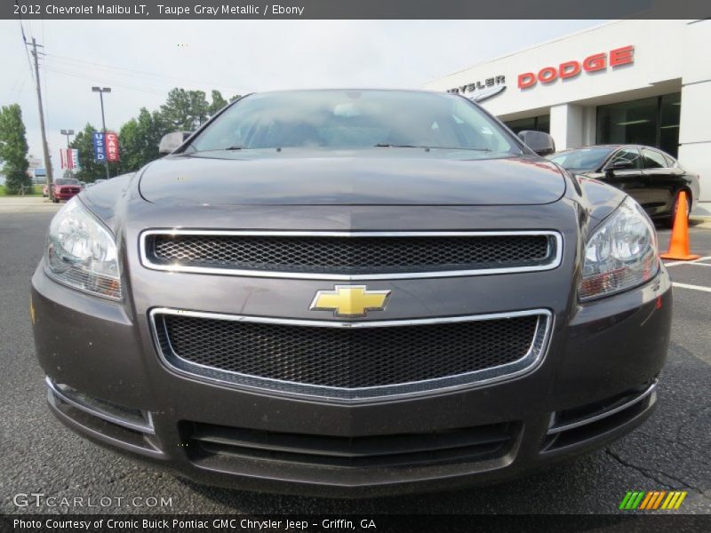 Taupe Gray Metallic / Ebony 2012 Chevrolet Malibu LT