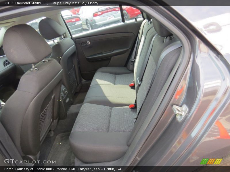 Taupe Gray Metallic / Ebony 2012 Chevrolet Malibu LT
