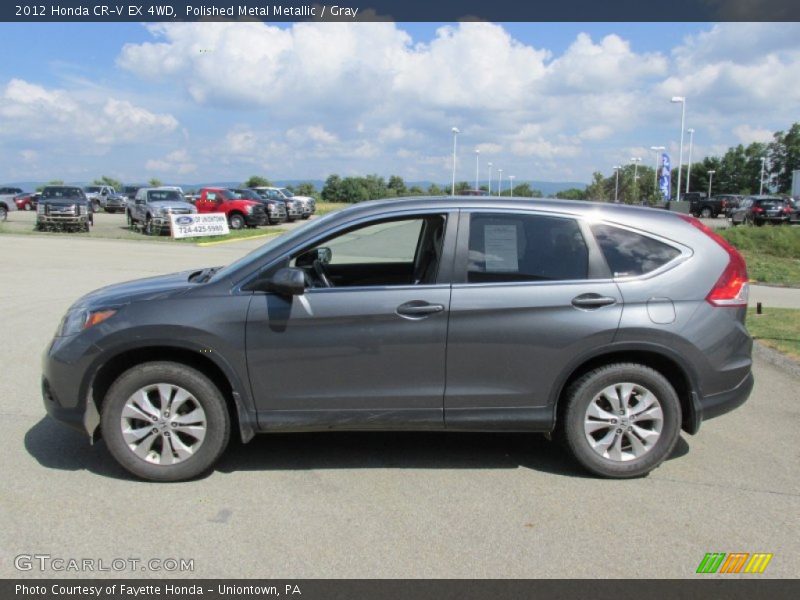Polished Metal Metallic / Gray 2012 Honda CR-V EX 4WD