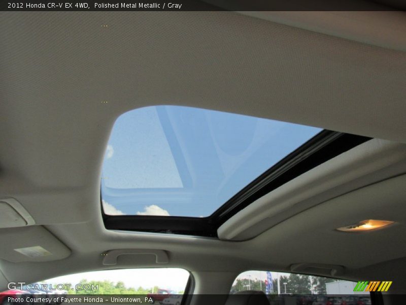 Polished Metal Metallic / Gray 2012 Honda CR-V EX 4WD