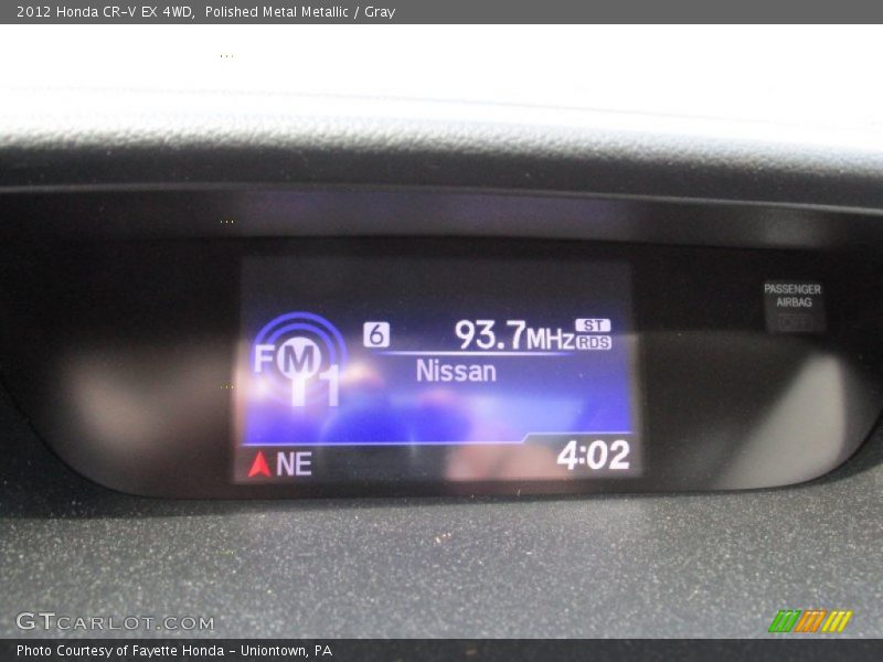 Polished Metal Metallic / Gray 2012 Honda CR-V EX 4WD
