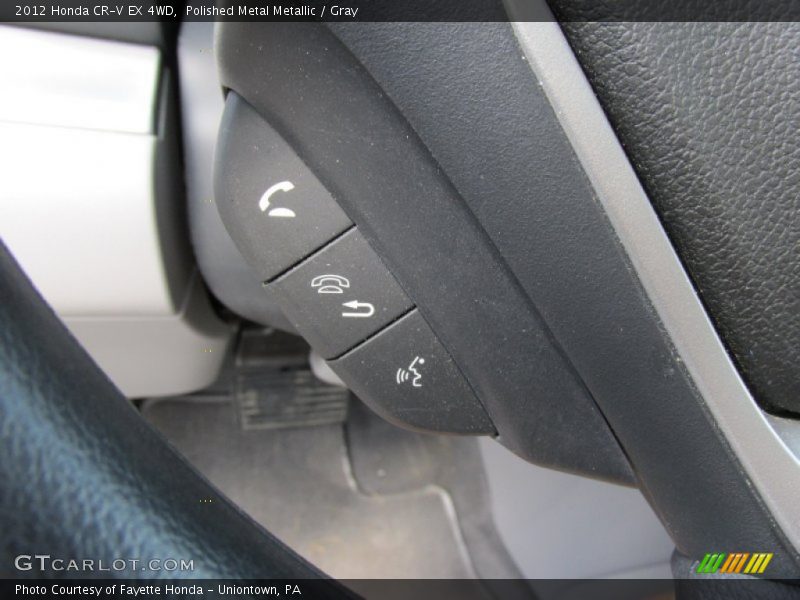 Polished Metal Metallic / Gray 2012 Honda CR-V EX 4WD
